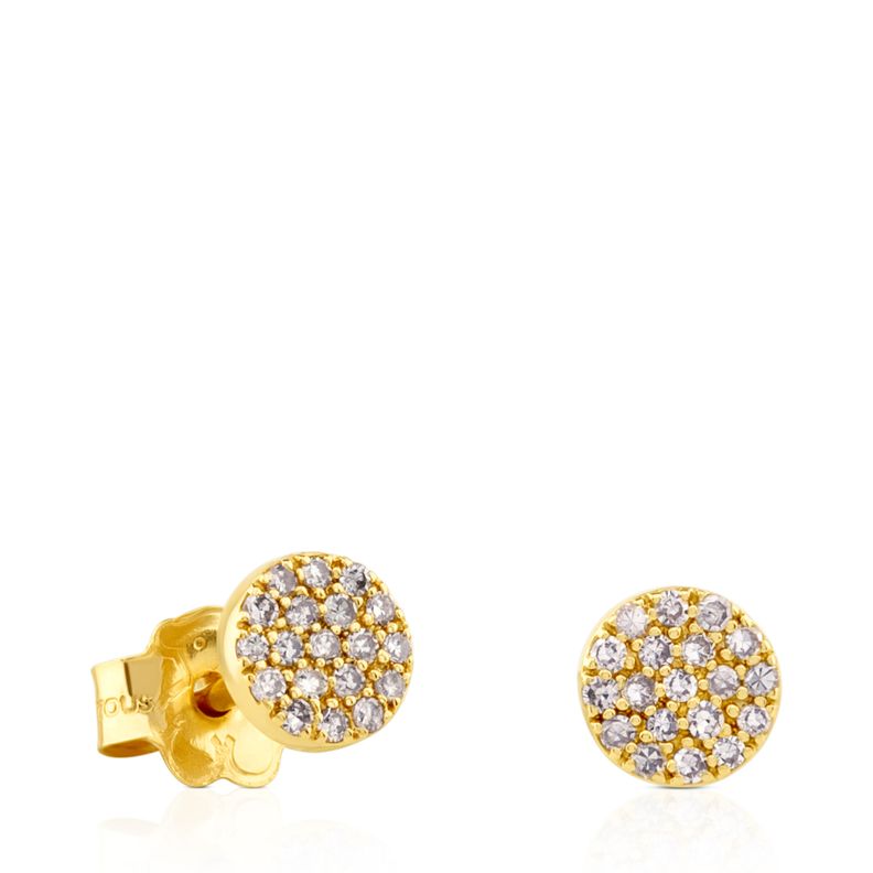 Pendientes Gem Power de Oro con Diamantes Tous-0