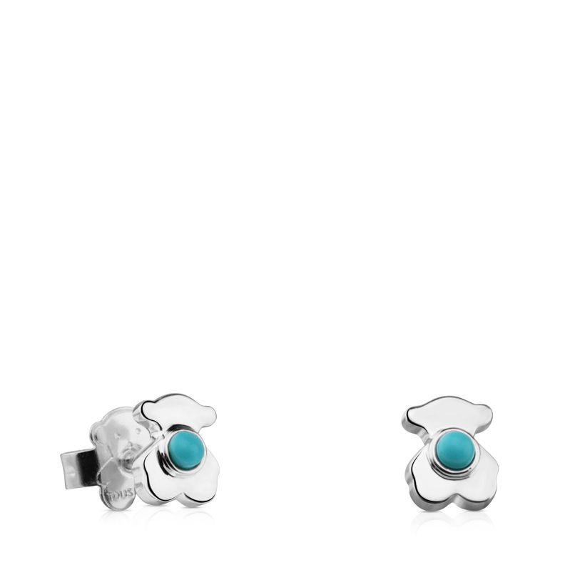 Pendientes Super Power de Plata con Cerámica Tous-0