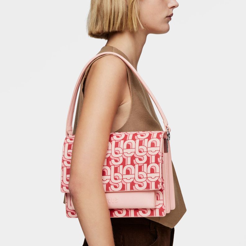 Bandolera mediana Audree coral TOUS MANIFESTO-5