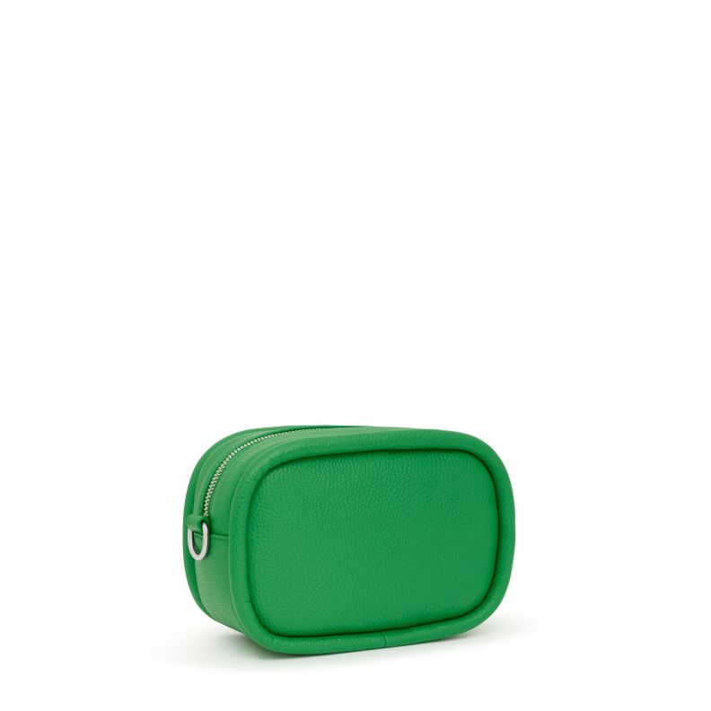 Bandolera reporter de piel verde TOUS Miranda-1