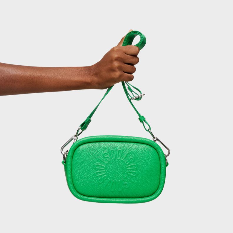 Bandolera reporter de piel verde TOUS Miranda-5