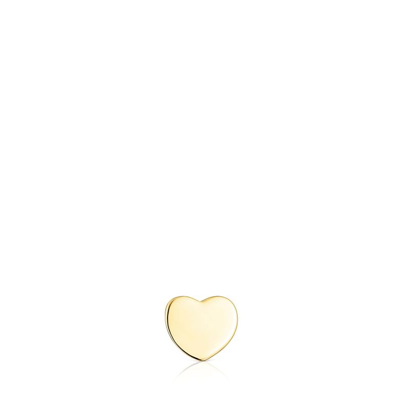 Piercing de oreja corazón de oro TOUS Basics-0
