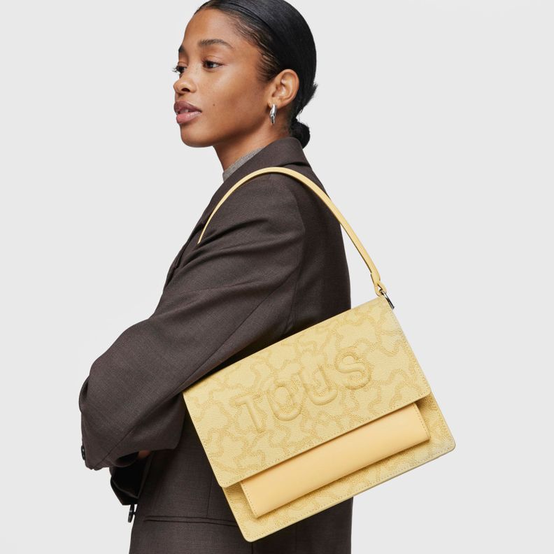 Cartera M. Audree crema Kaos Icon Tous-6