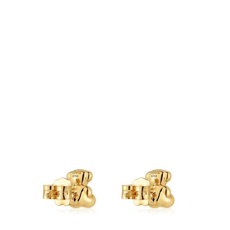 Aros de oro oso Bold Bear-2