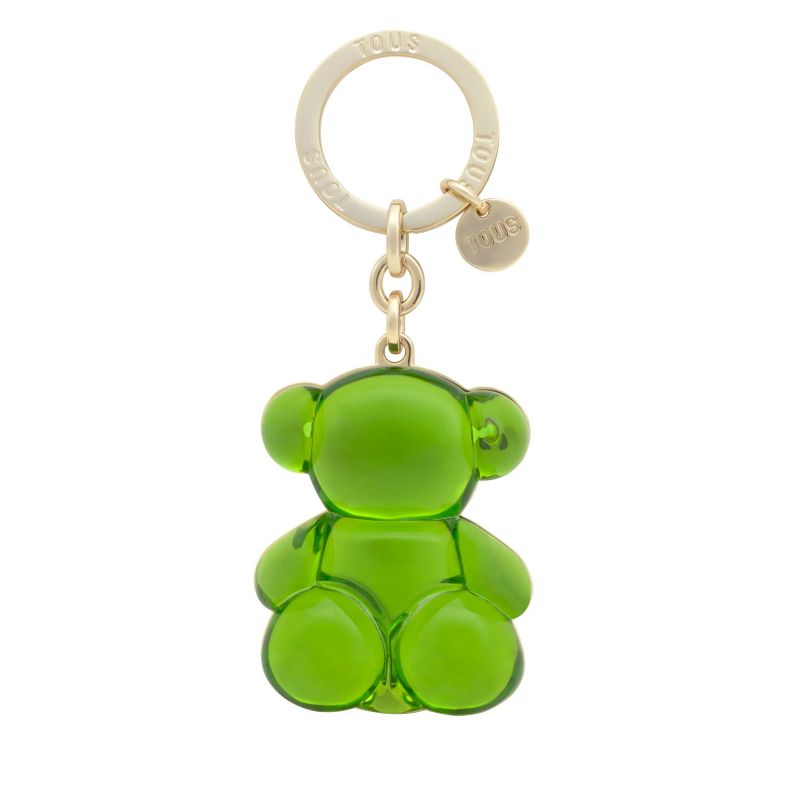 Llavero verde oscuro half Bold Bear-0