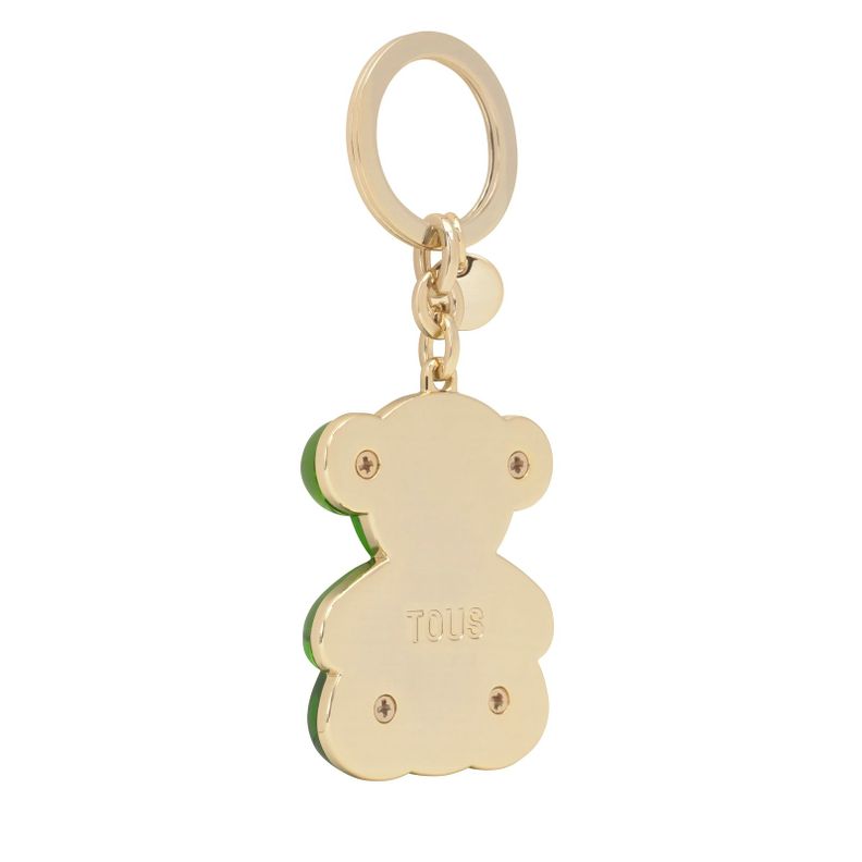 Llavero verde oscuro half Bold Bear-1