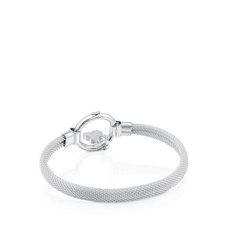 Pulsera Tous mediana Hold de Plata-2