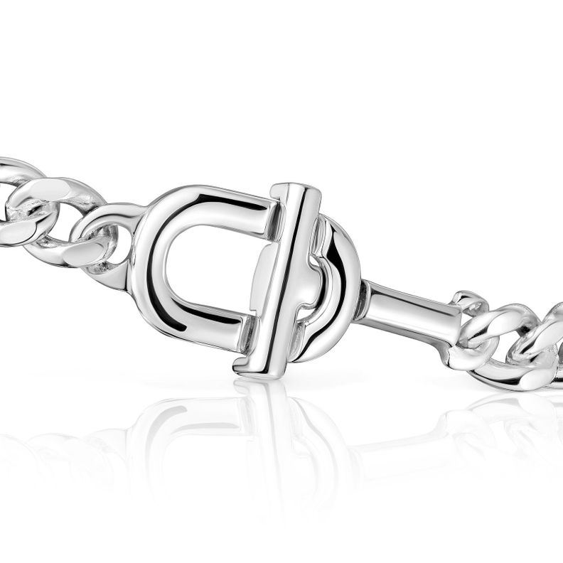 Pulsera barbada de plata TOUS MANIFESTO-1