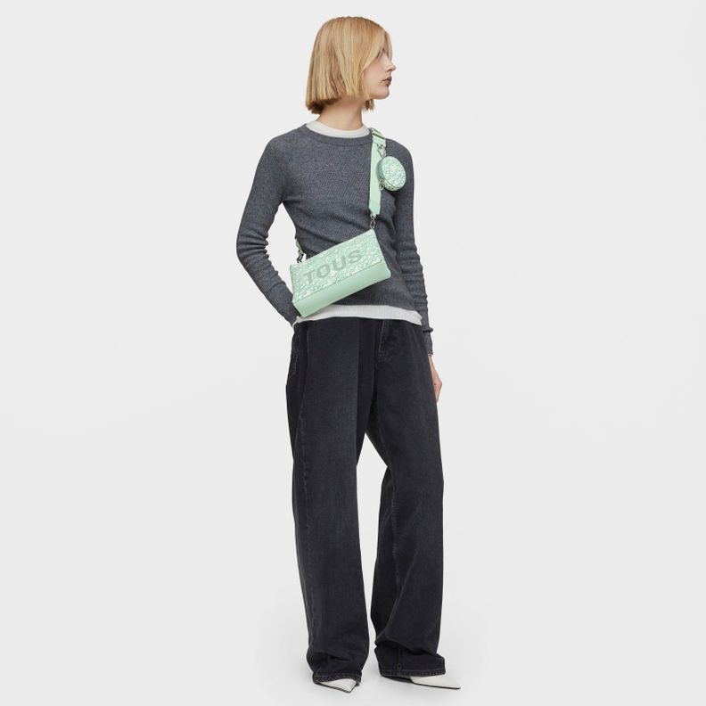 Bandolera Flat menta Kaos Mini Evolution-3