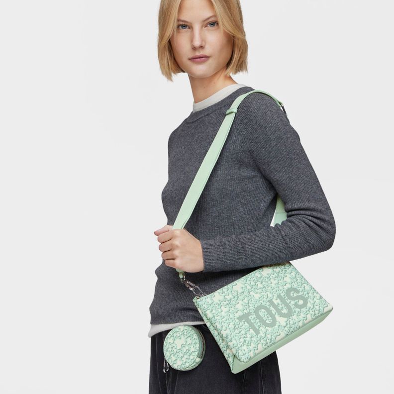 Bandolera Flat menta Kaos Mini Evolution-4