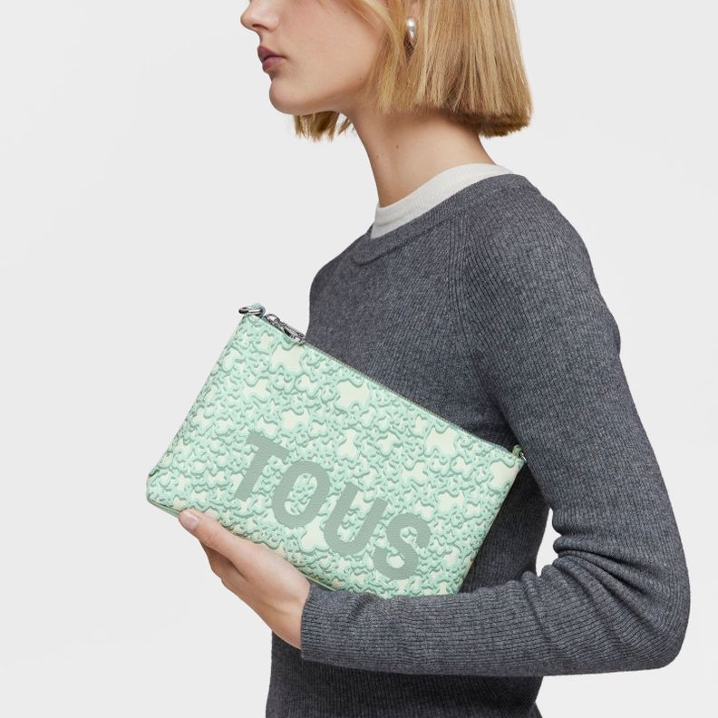 Bandolera Flat menta Kaos Mini Evolution-6