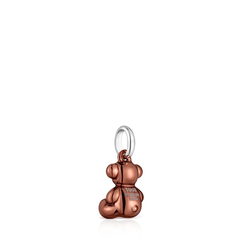 Colgante oso pequeño de acero Bold Bear-2