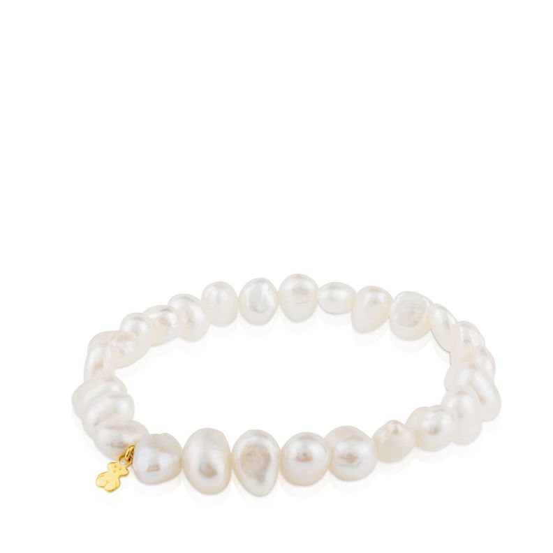 Pulsera de perlas cultivadas y oro Sweet Dolls Tous-0