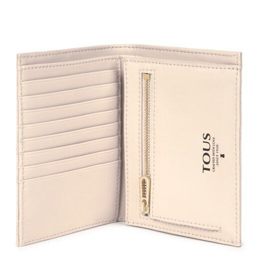 Billetera mediana Kaos Dream beige Tous-1