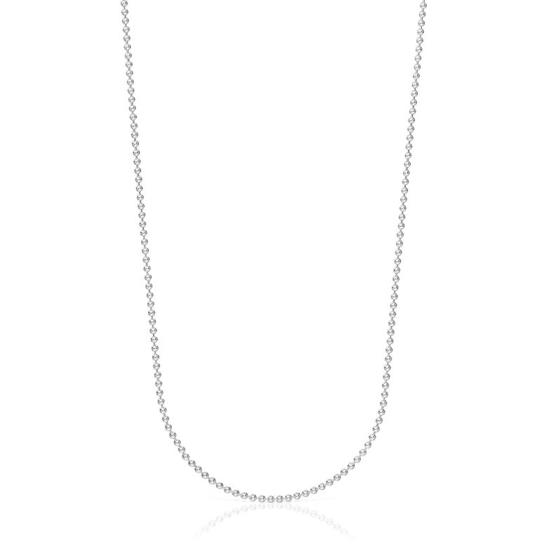 Gargantilla de plata con bolas 60 cm TOUS Basics-0