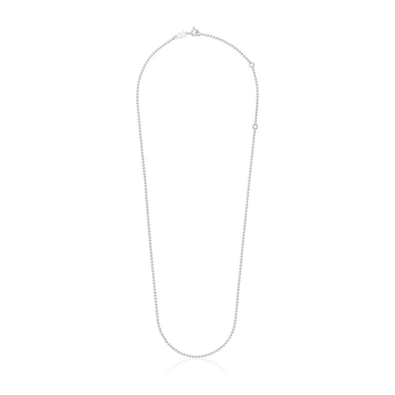 Gargantilla de plata con bolas 60 cm TOUS Basics-1