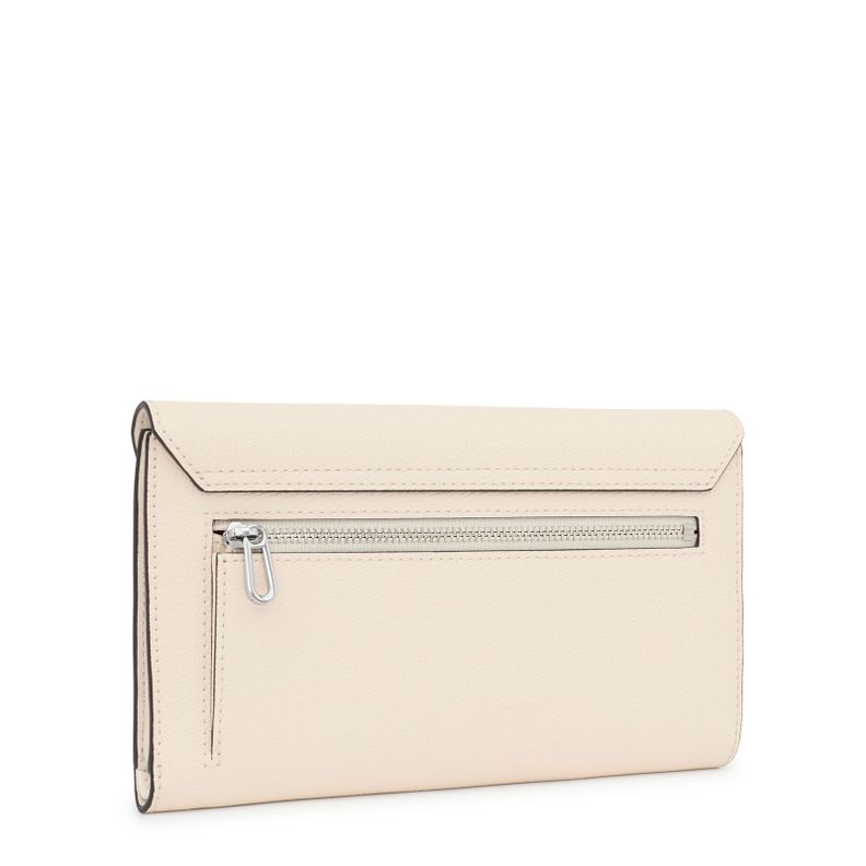 Billetera Flap beige Sylvia Tous-1