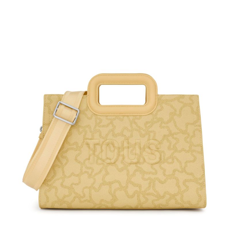 Shopper mediano Amaya crema Kaos Icon-0