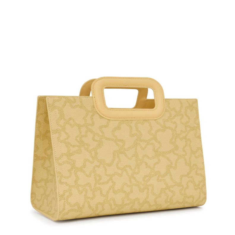 Shopper mediano Amaya crema Kaos Icon-1