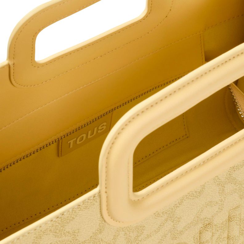 Shopper mediano Amaya crema Kaos Icon-2