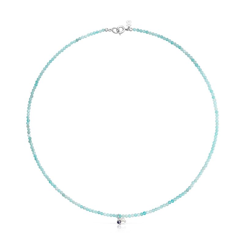 Collar con amazonita Camille Tous-0