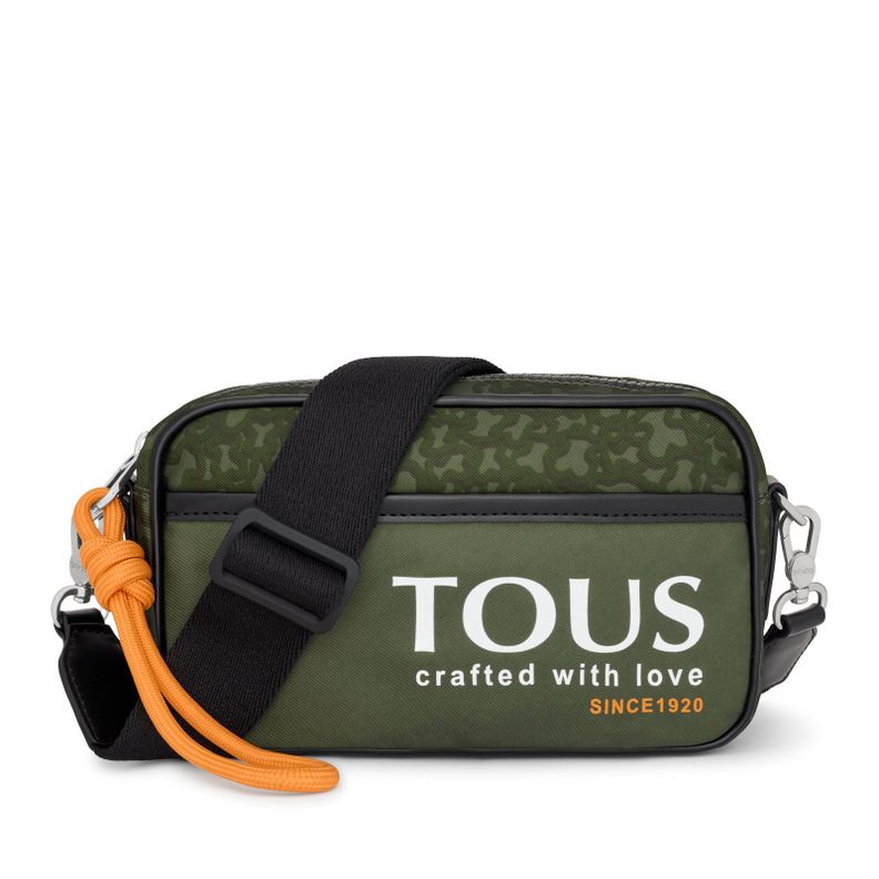 Bandolera reporter caqui Kaos Mini Evolution Nylon tous-0