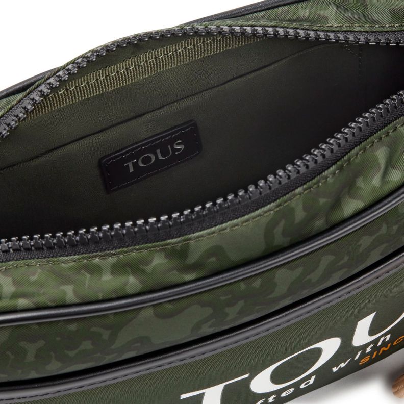 Bandolera reporter caqui Kaos Mini Evolution Nylon tous-2