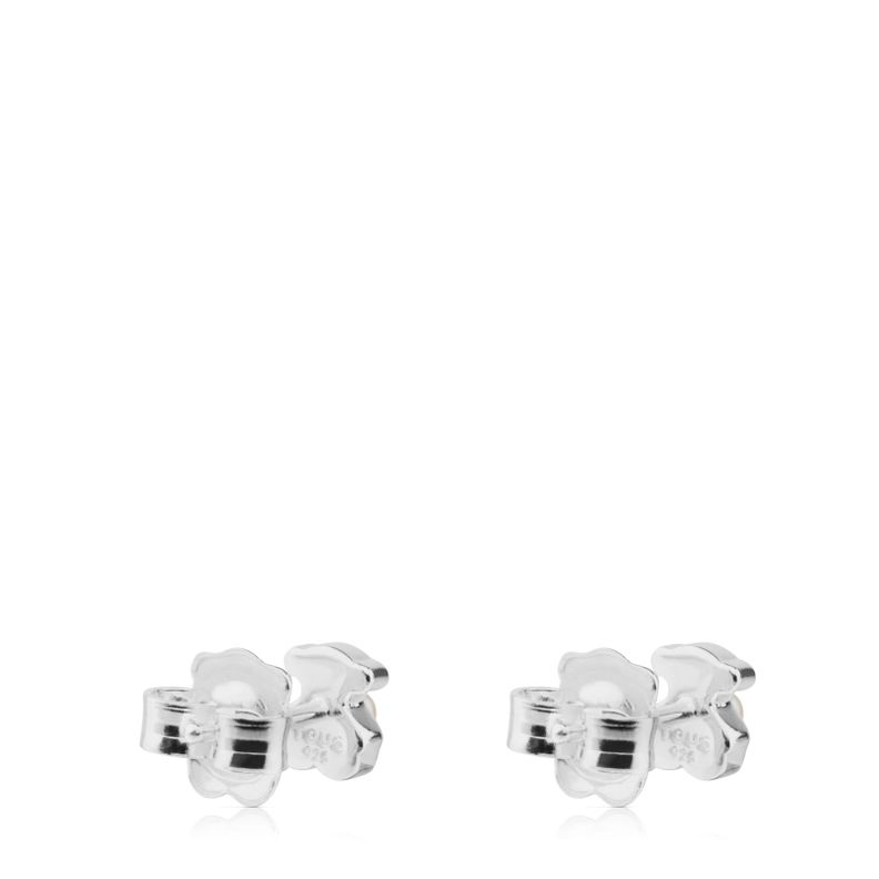 Aros  Super Power de Plata con Perla Tous-1