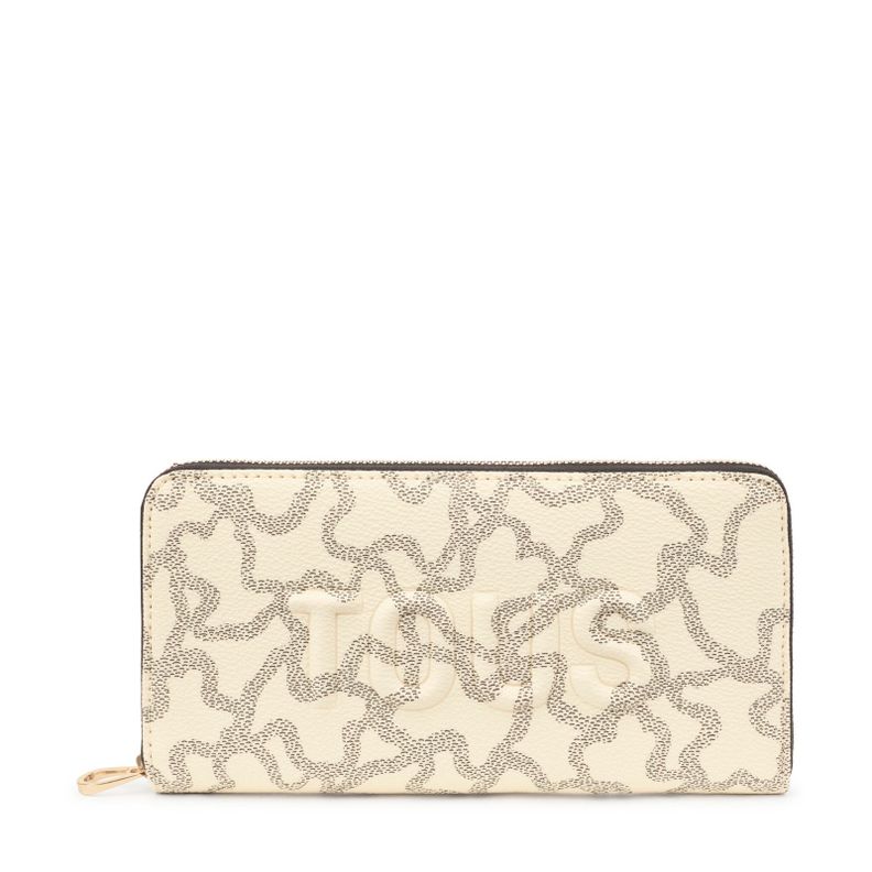 Billetera beige Kaos Icon-0