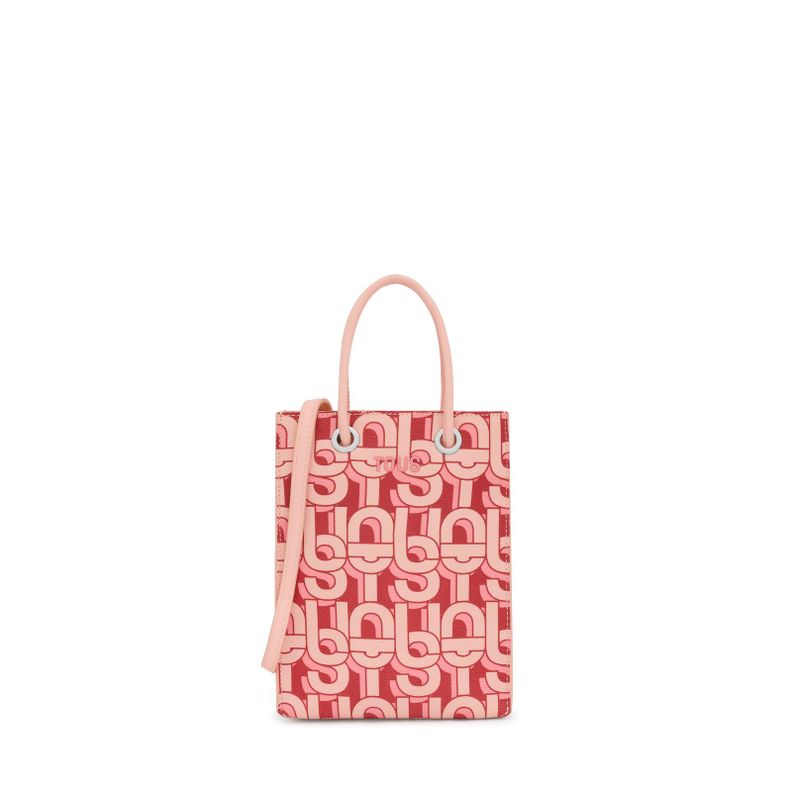Mini bolso Pop coral TOUS MANIFESTO-0