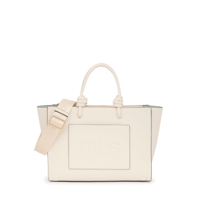 Shopper mediano Amaya beige TOUS La Rue New-0