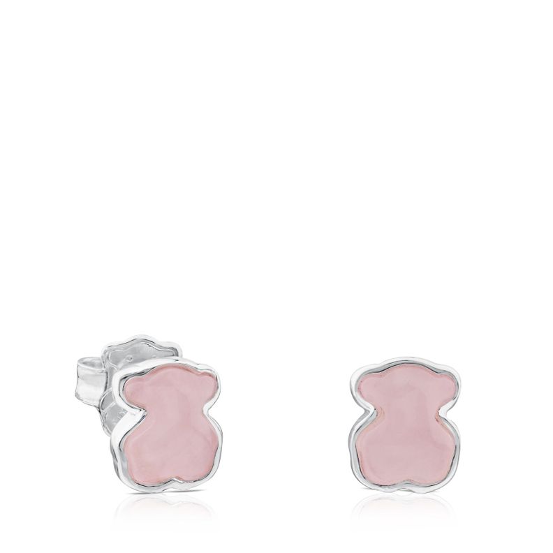 Aros New Color de Plata con Cuarcita Tous-0