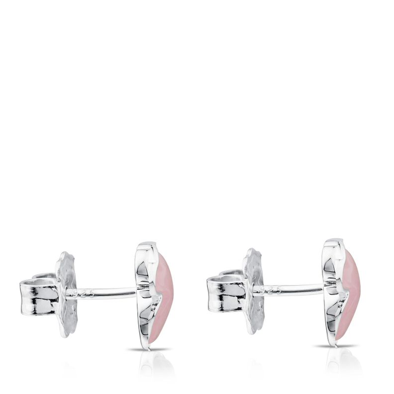 Aros New Color de Plata con Cuarcita Tous-1