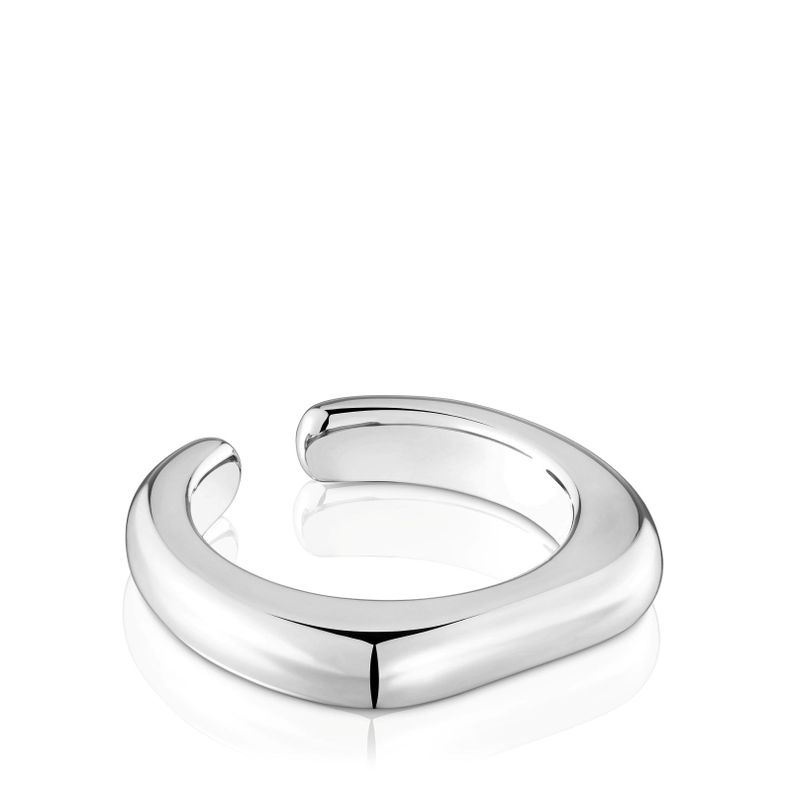 Anillo abierto de plata Line-1