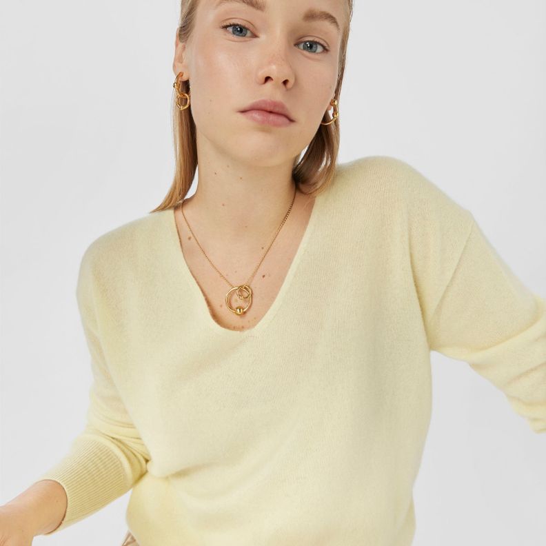 Aros de plata vermeil doble círculo Plump Tous-2