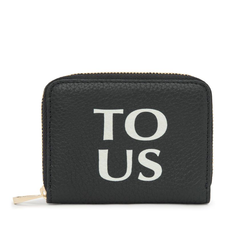 Monedero de piel negro TOUS Balloon-0