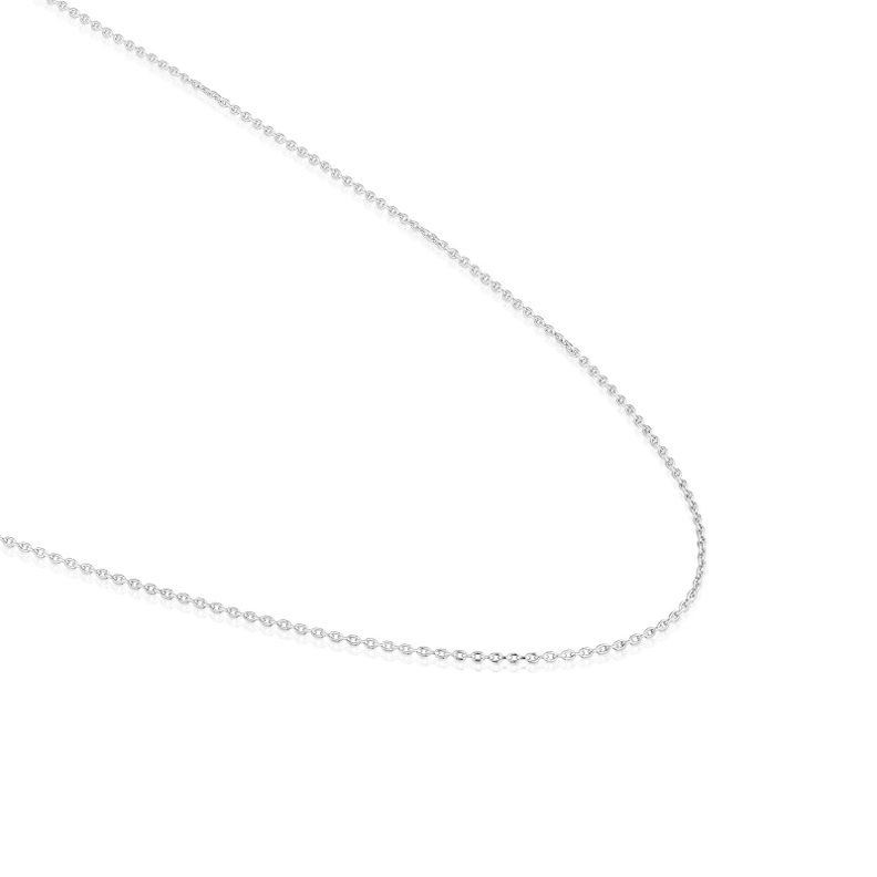 Gargantilla de oro blanco 50 cm Basics-2