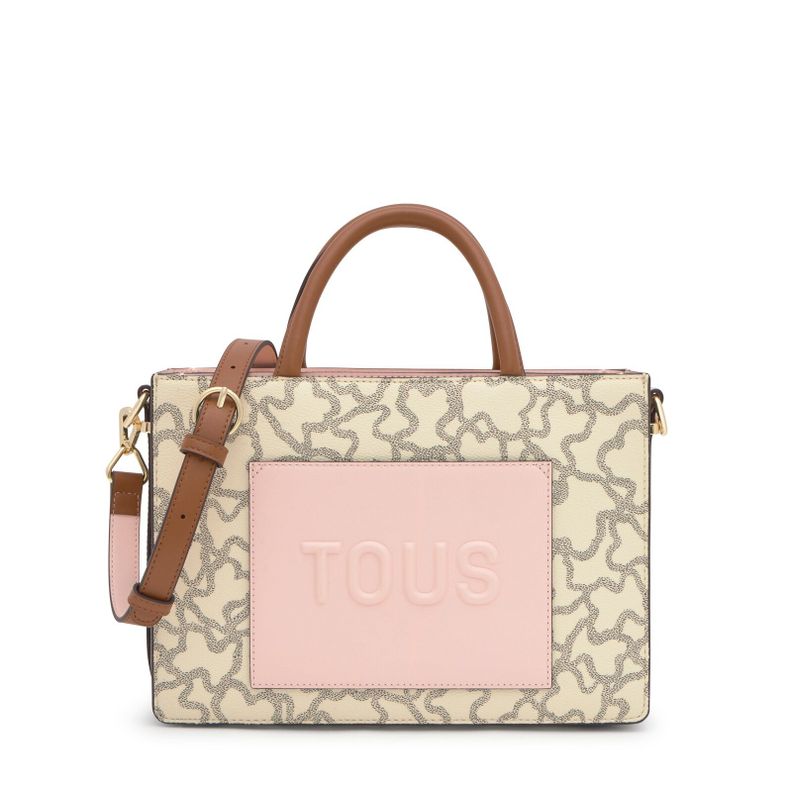 Shopper mediano Amaya beige Kaos Icon N