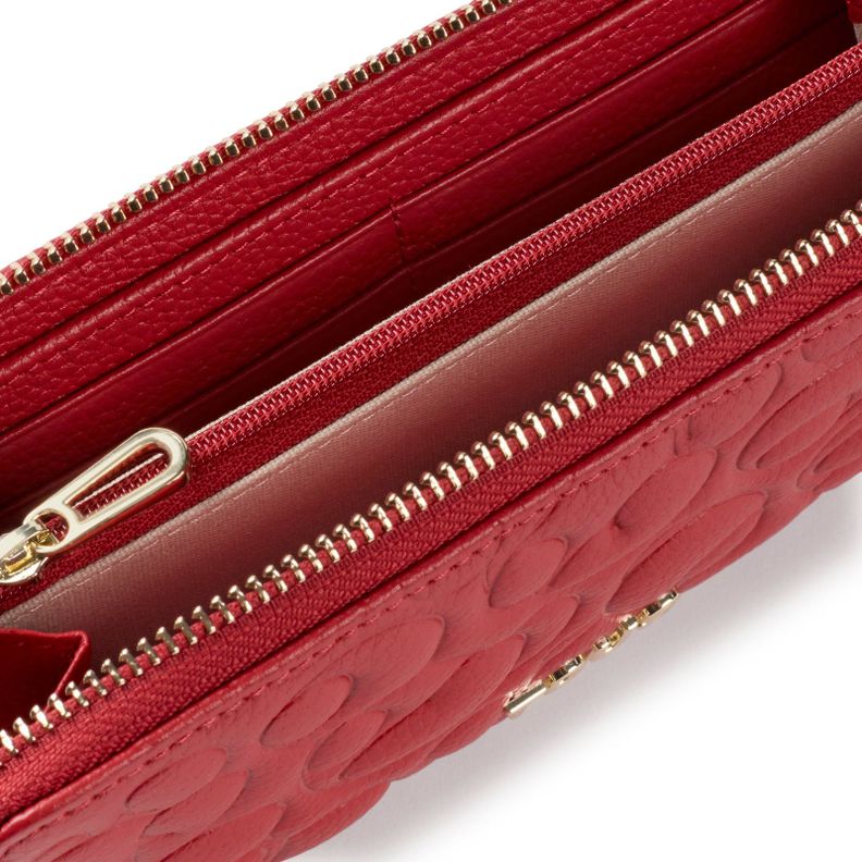 Billetera de piel roja TOUS Greta-2