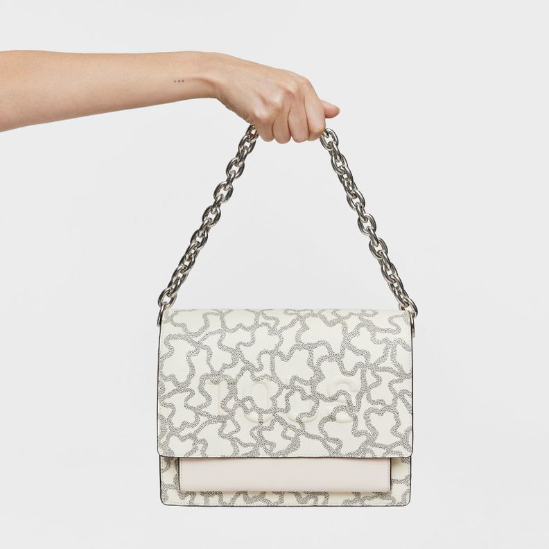 Bandolera mediana Audree Chain beige Kaos Icon-6