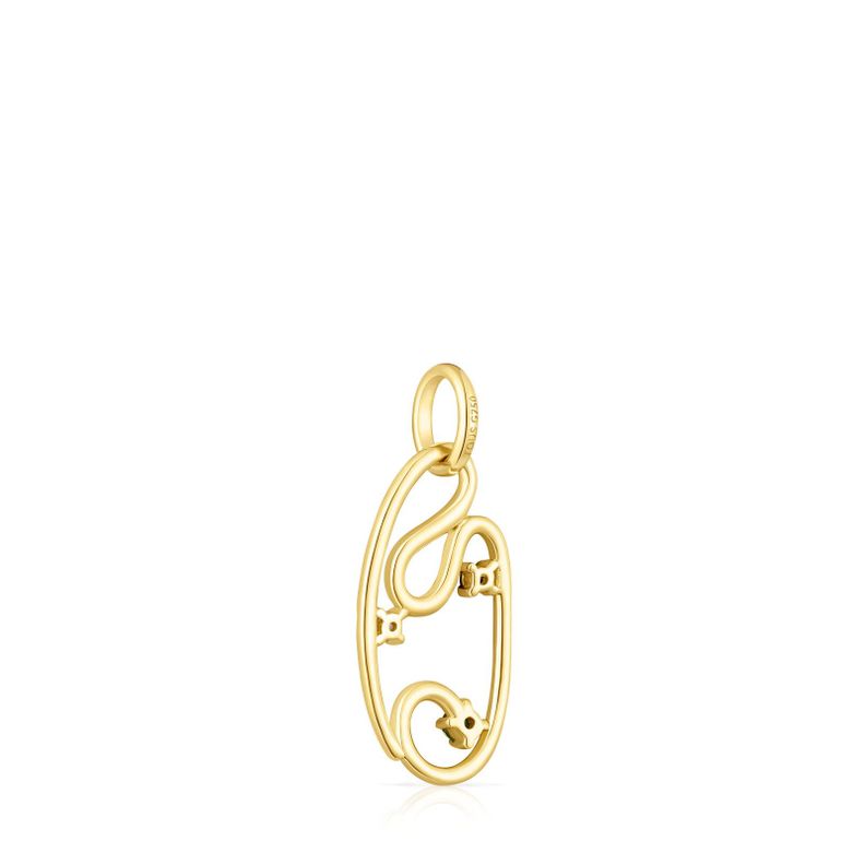 Colgante de oro y gemas Tsuri Tous-2