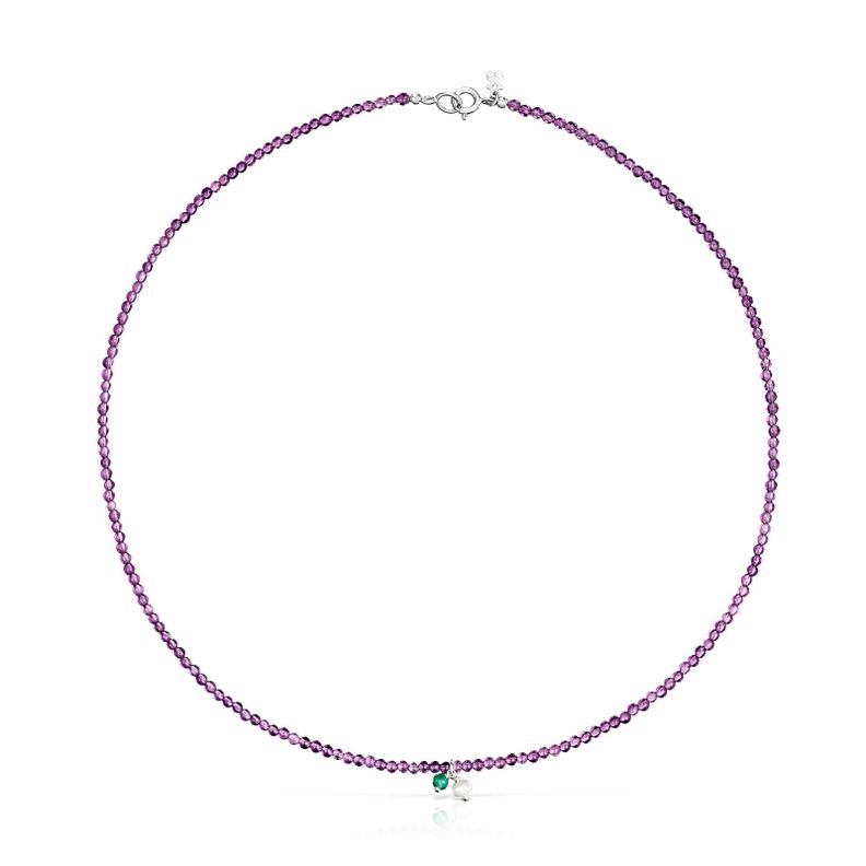 Collar con amatista Camille Tous-0
