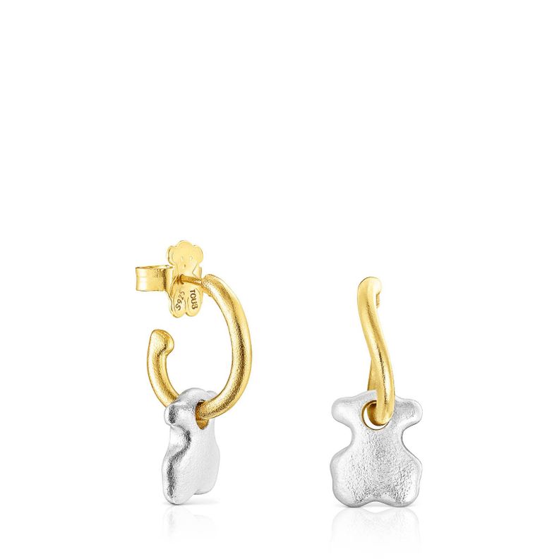 Pendientes oso bicolor Luah Tous-0