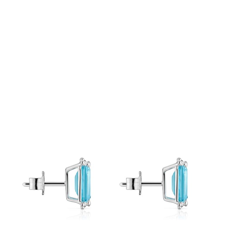 Pendientes de plata y topacio Color Pills-1