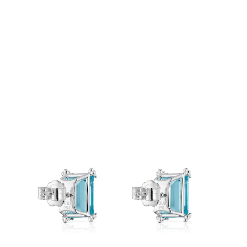 Pendientes de plata y topacio Color Pills-2