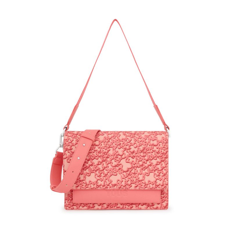 Bandolera mediana Audree coral Kaos Mini Evolution-0