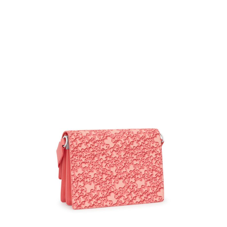 Bandolera mediana Audree coral Kaos Mini Evolution-1