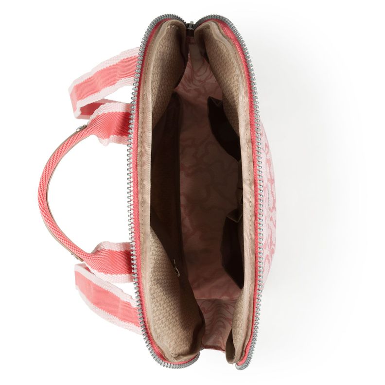 Mochila Tous Kaos New Colores de Nylon en color rosa-2