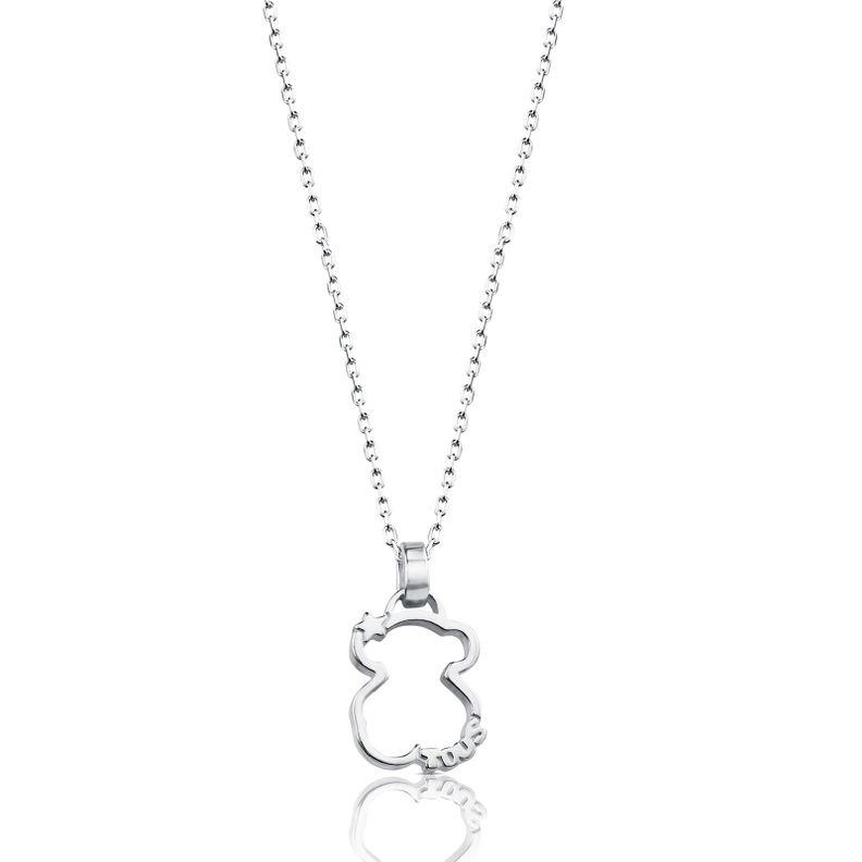 Collar Tous Silueta de Plata