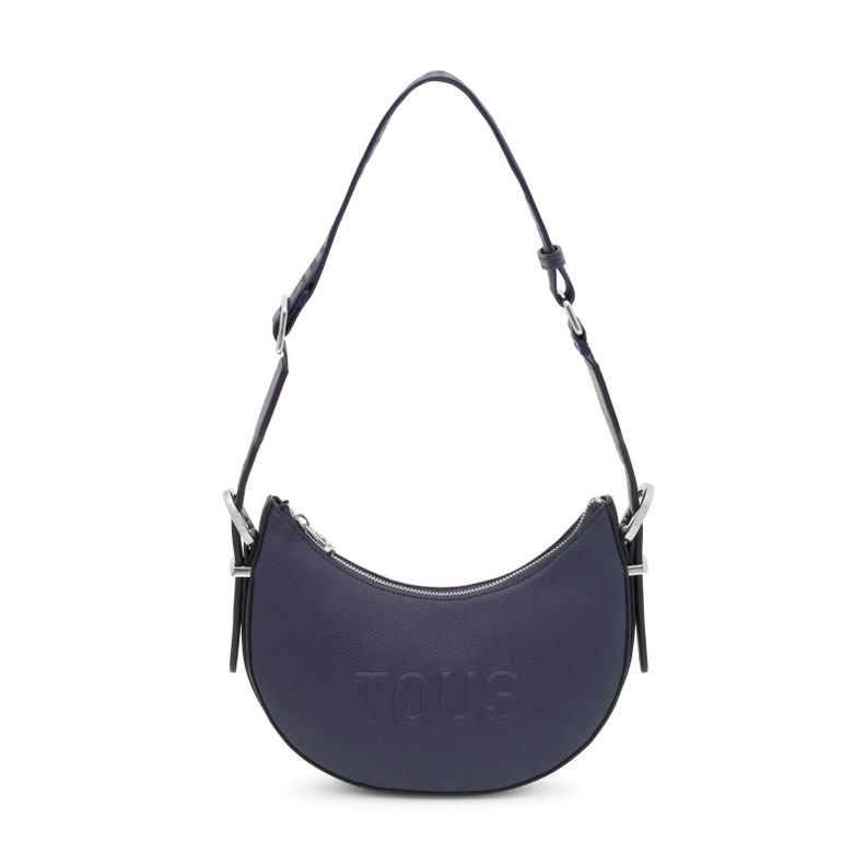 Bolso de hombro mediano azul marino TOUS Brenda-0